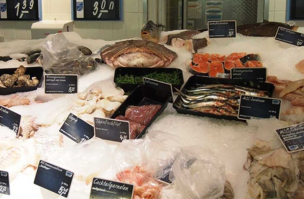 Fisch mit MSC-Siegel im Verkauf