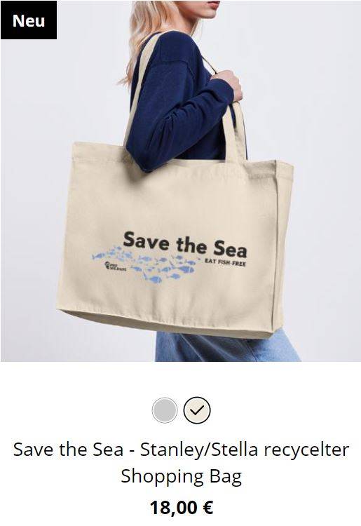 Shopping Bag Save the Sea